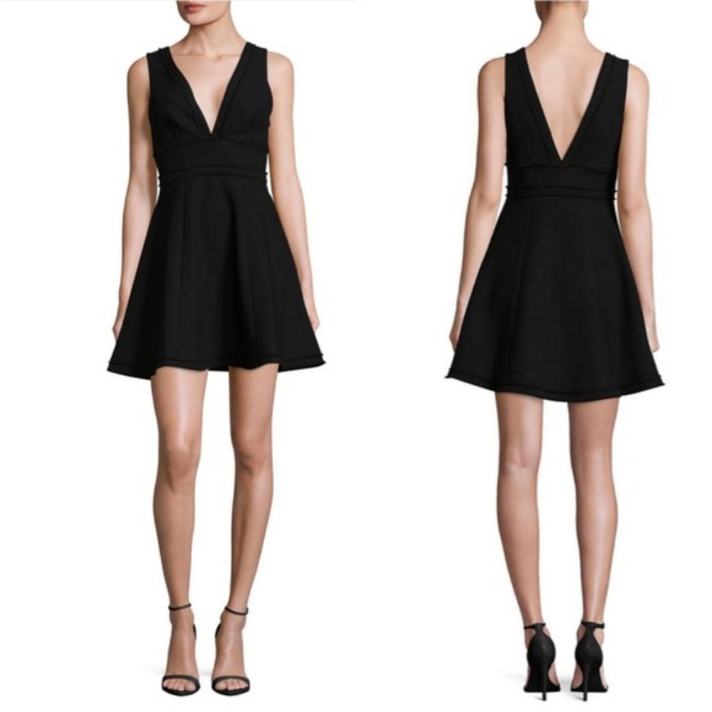 Cinq A Sept Aurora Fringe Mini Dress | Size 4